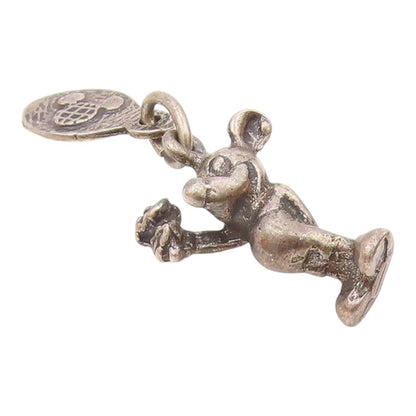 WALT DISNEY 925 Sterling Silver  Vintage Petite Mikey Mouse Pendant  PT17041