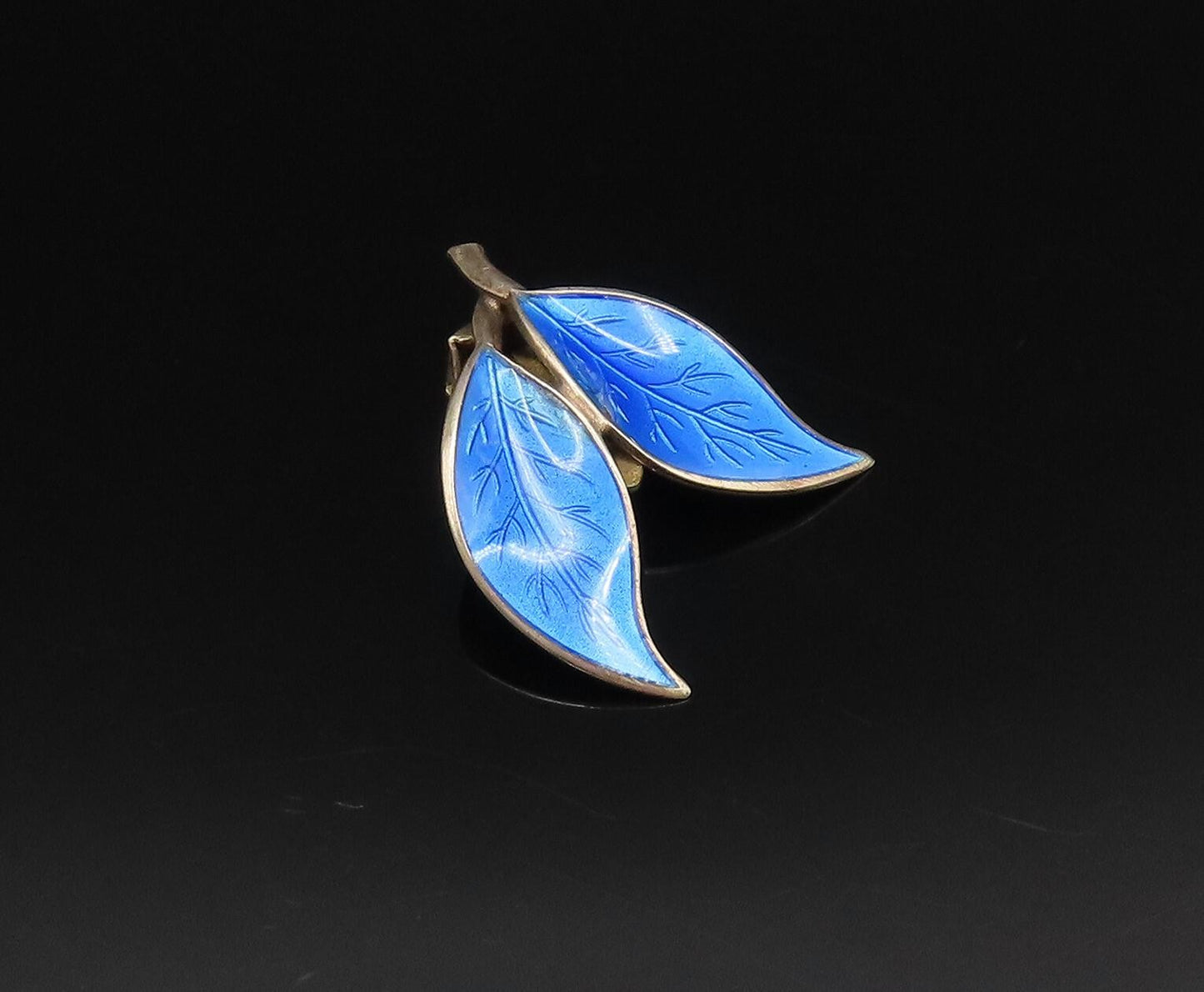 DAVID ANDERSEN NORWAY 925 Silver  Vintage Enamel Singles Lot Earrings  EG12021