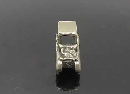 925 Sterling Silver  Vintage Dark Tone Old Fashioned Car Trinket  TR2805