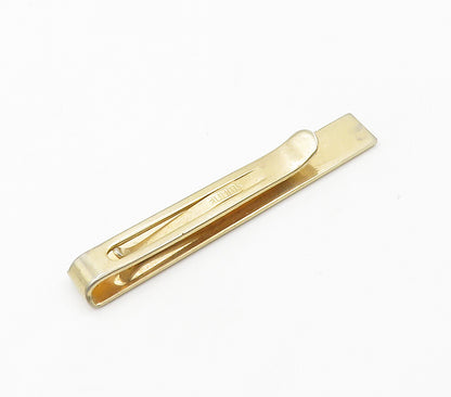 SWANK 925 Sterling Silver  Vintage Letter M Initial Shiny Tie Clip  TR2143