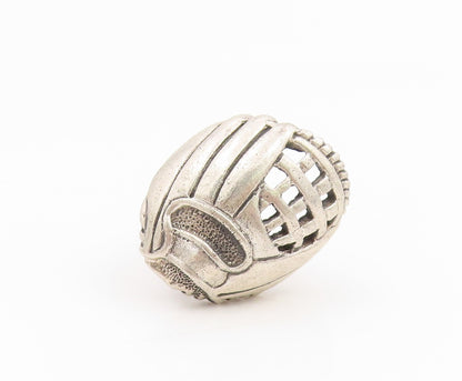 925 Sterling Silver Vintage Cufflinks Enamel Designer Single Pieces  TR4238