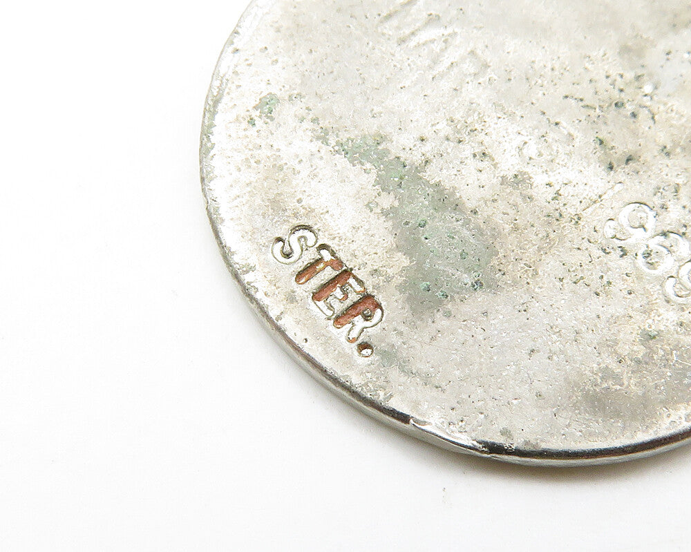 925 Sterling Silver  Vintage Apollo IX Spacecraft 1969 Pendant  PT15512