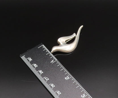 JAMES AVERY 925 Sterling Silver Vintage Minimalist Dove Bird Brooch Pin BP9793