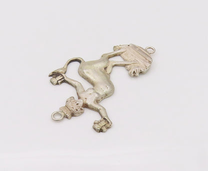 925 Sterling Silver Vintage Half Human & Horse Mythological Pendant PT22191
