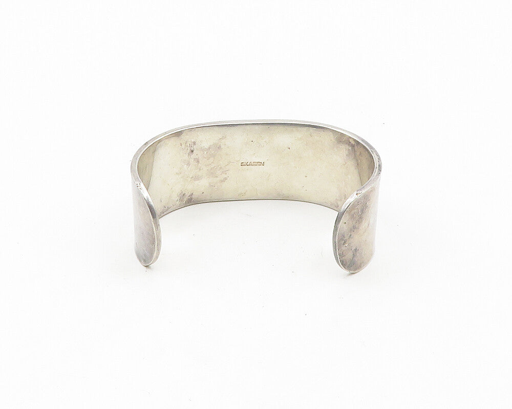 SKAGEN 925 Sterling Silver  Vintage Minimalist Smooth Cuff Bracelet  BT7246