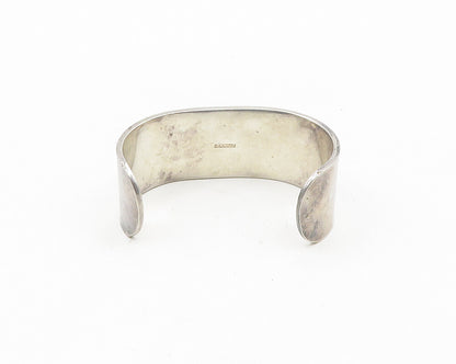 SKAGEN 925 Sterling Silver  Vintage Minimalist Smooth Cuff Bracelet  BT7246