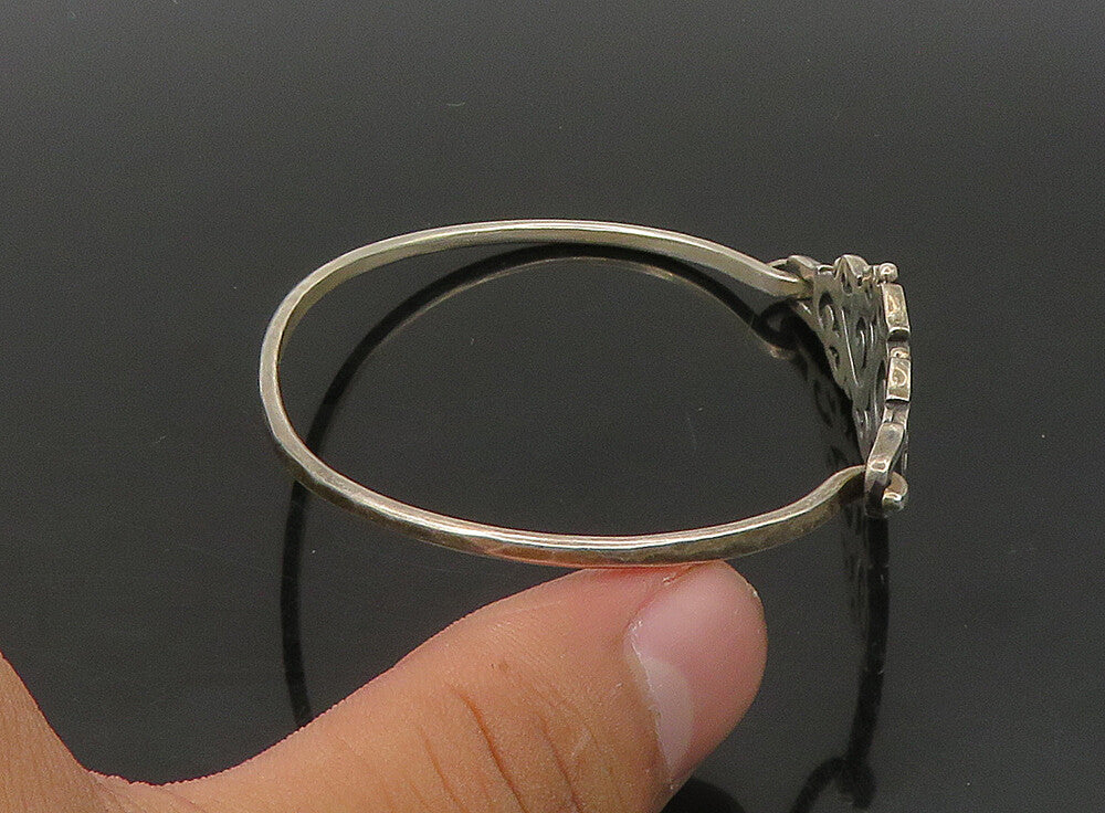 JAMES AVERY 925 Sterling Silver  Vintage Petite Swirl Bangle Bracelet  BT9232