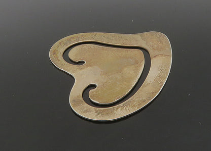 TIFFANY & CO. 925 Sterling Silver  Vintage Love Heart Book Mark  TR3131