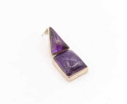 925 Sterling Silver Vintage Earrings Amethyst & Gemstone Single Pieces  EG14300
