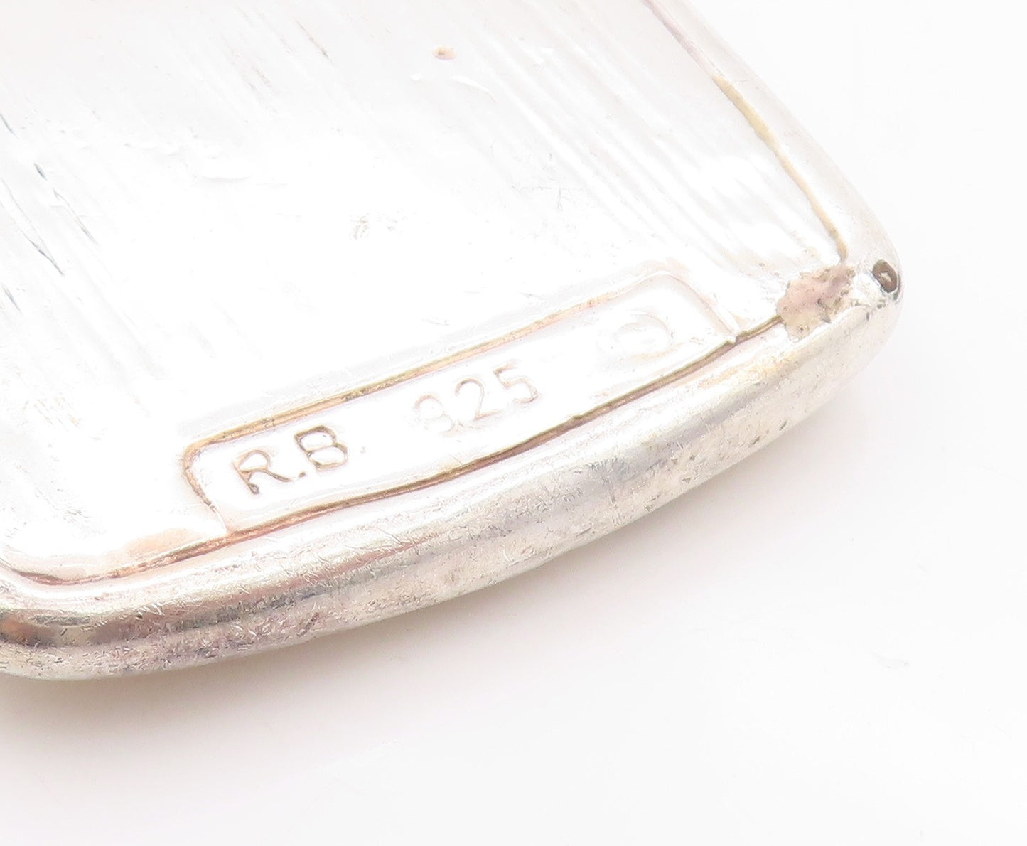 925 Sterling Silver Vintage Brooch Gold Plated Modern Face Side Profile  BP11791