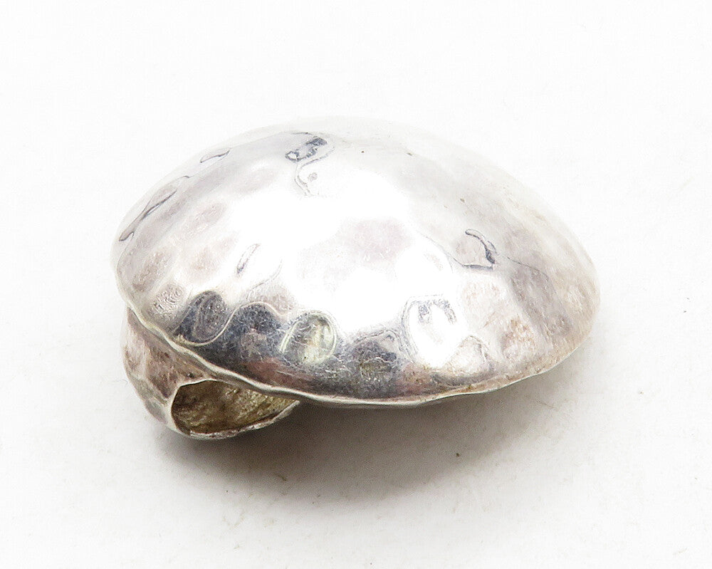 SILPADA 925 Sterling Silver  Vintage Dark Tone Hollow Hammered Pendant  PT9916