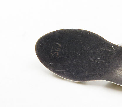 925 Sterling Silver  Vintage Petite Single Sandal Shoe Motif Pendant  PT12298