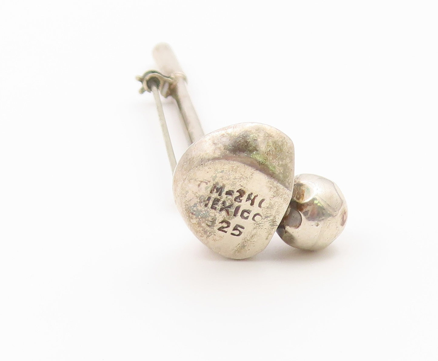 925 Sterling Silver Vintage Brooch Pin TAXCO MEXICO Golf Club & Ball  BP12627