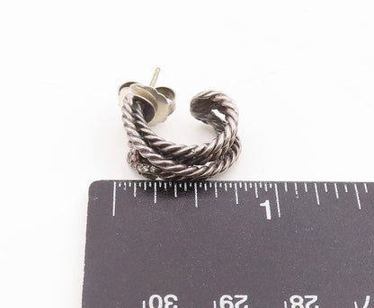 925 Sterling Silver Vintage Earrings DAVID YURMAN Gemstone Single Lot  EG14305