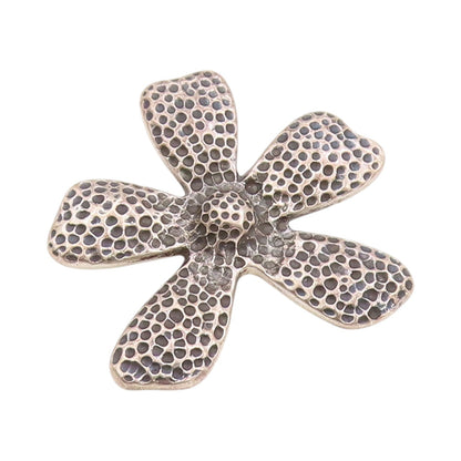 925 Sterling Silver Vintage Pendant SILPADA Antique Dark Tone Flower  PT24470