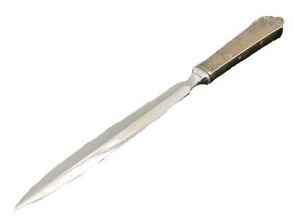 GEORG JENSEN DENMARK 925 Silver  Vintage Antique Shiny Letter Opener  TR2971