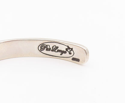 925 Sterling Silver Vintage Bracelet PAT LONGO Engraved Serenity Prayer  BT11642