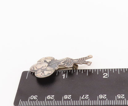 925 Sterling Silver Vintage Brooch Pin MEXICO Happy Girl With Balloons  BP11097