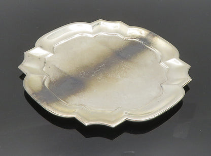 MMA 925 Sterling Silver  Vintage Oxidized Detail Petite Dish Tray  TR1589