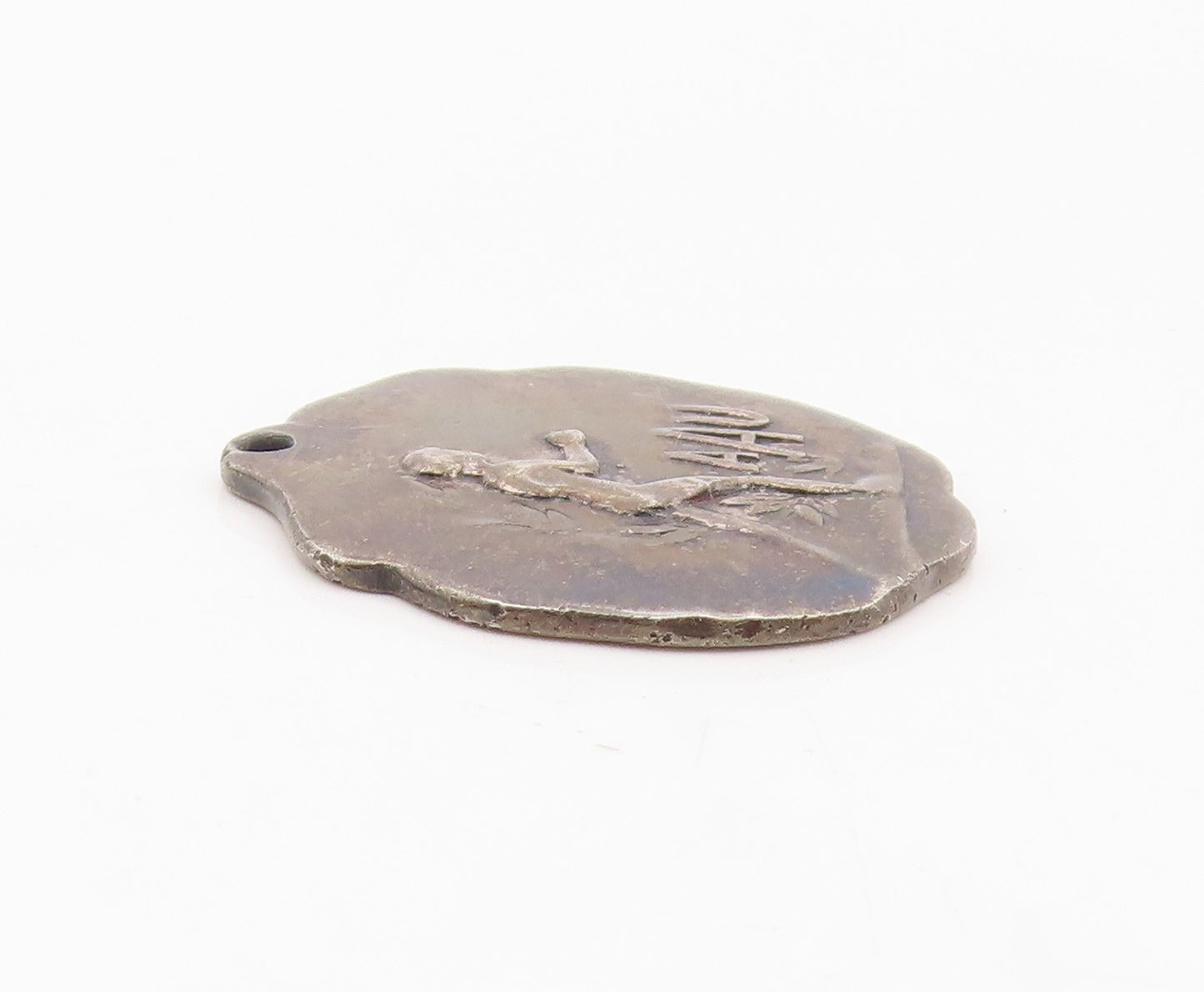 925 Sterling Silver  Vintage Antique Amateur Athletic Union Pendant  PT16114