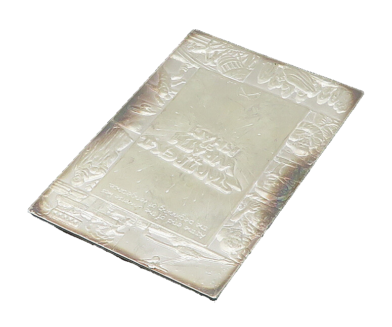 925 Sterling Silver  Vintage Star Trek Wrath Of Khan Collection Card  TR3091