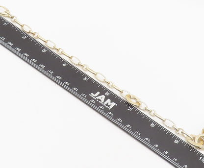 925 Silver  Vintage Gold Plated Etched Onyx Animal Tooth Bracelet  BT10134