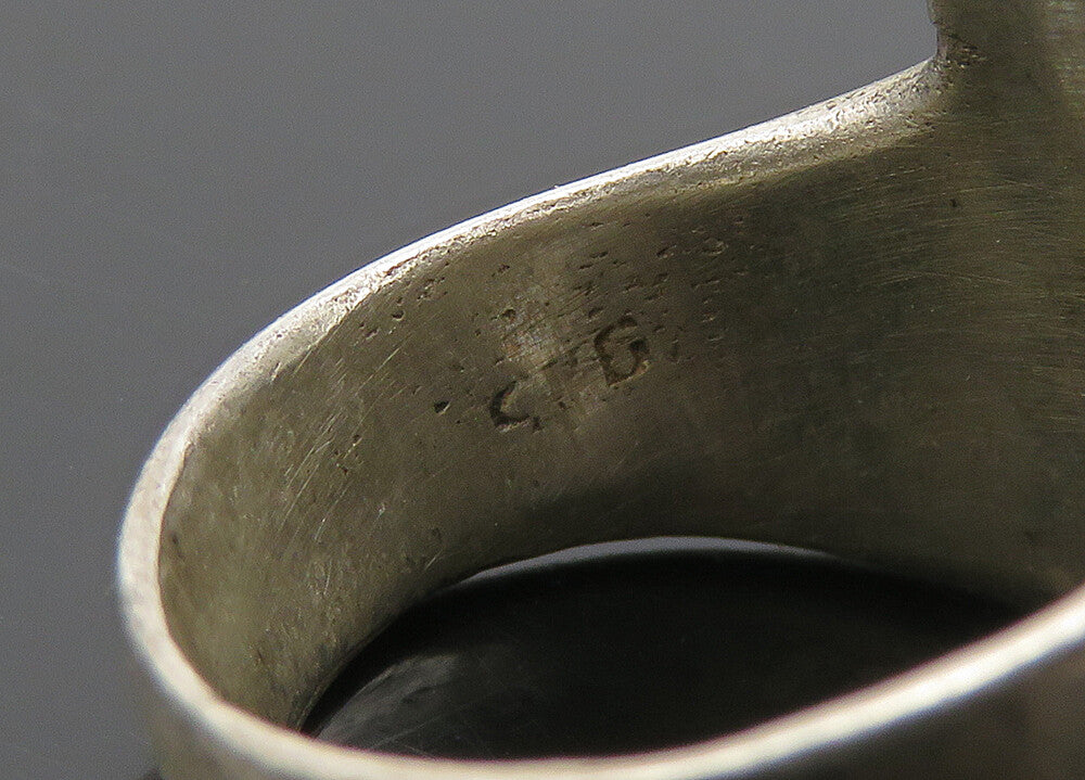 925 Sterling Silver  Vintage Antique Shiny Bypass Band Ring Sz 6  RG20906