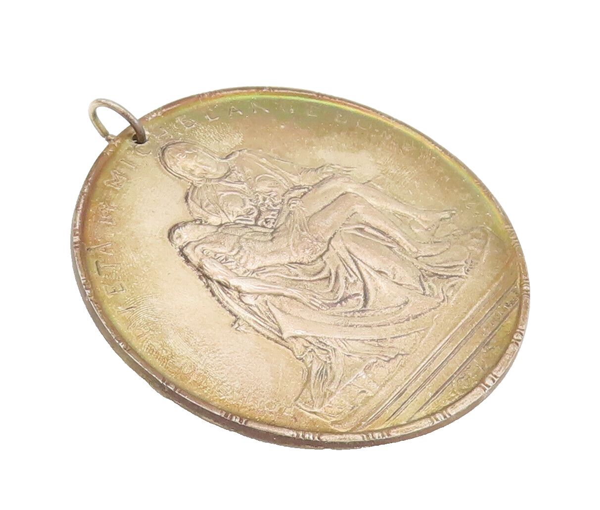 925 Sterling Silver Vintage Pendant TOWLE 1964 Large Michelangelo PT22496