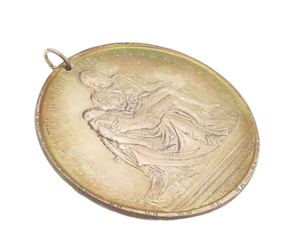 925 Sterling Silver Vintage Pendant TOWLE 1964 Large Michelangelo PT22496