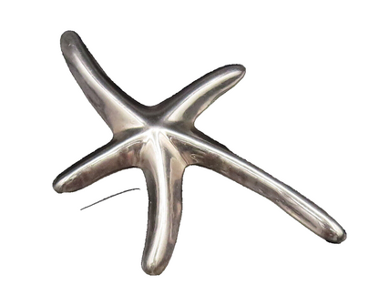MEXICO 925 Sterling Silver  Vintage Minimalist Starfish Brooch Pin  BP9994