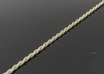 925 Sterling Silver  Vintage Hebrew Evil Eye Protection Chain Necklace  NE3684