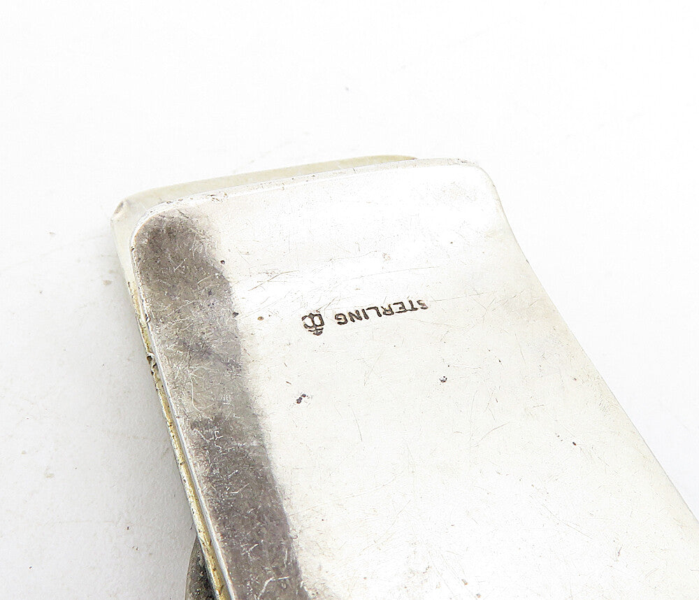 925 Sterling Silver  Vintage Coin United States Coin Money Clip  TR1519