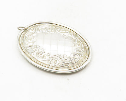 TOWLE STERLING 925 Silver  Vintage 5 Golden Rings Christmas Pendant  PT7872
