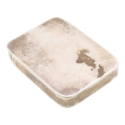 925 Sterling Silver Vintage Match Safe R. BLACKINGTON Vesta Case OPENS  TR4245