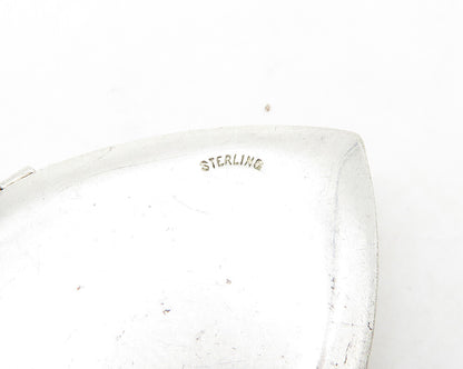 925 Sterling Silver  Vintage Love Heart Locket Pendant (OPENS)  PT15221