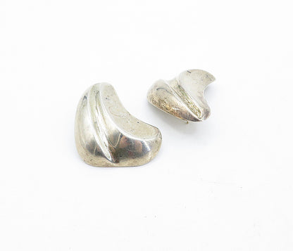 BAYANIHAN 925 Silver & 14K GOLD  Vintage Hollow Design Drop Earrings  EG2383
