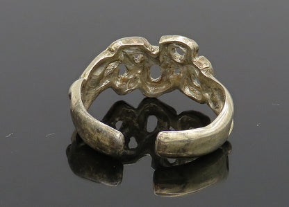 925 Sterling Silver Shiny Year 2000 New Millennium Band Ring Sz 9  RG20611