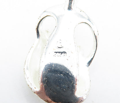 CAROLYN POLLACK RELIOS 925 Silver  Vintage Modernist Family Pendant  PT4348