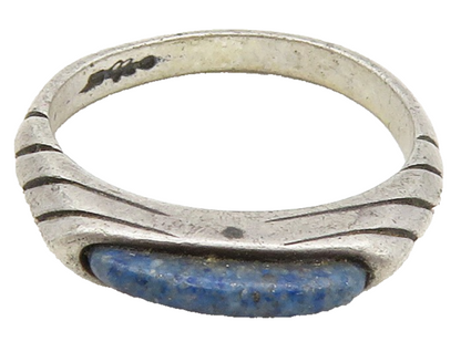 CAROLYN POLLACK RELIOS 925 Silver Vintage Lapis Lazuli Ring Sz 6  RG16012