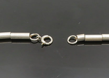 M&J SAVVIT 925 Silver & 14K GOLD  Vintage Arrow Charm Chain Necklace  NE3345