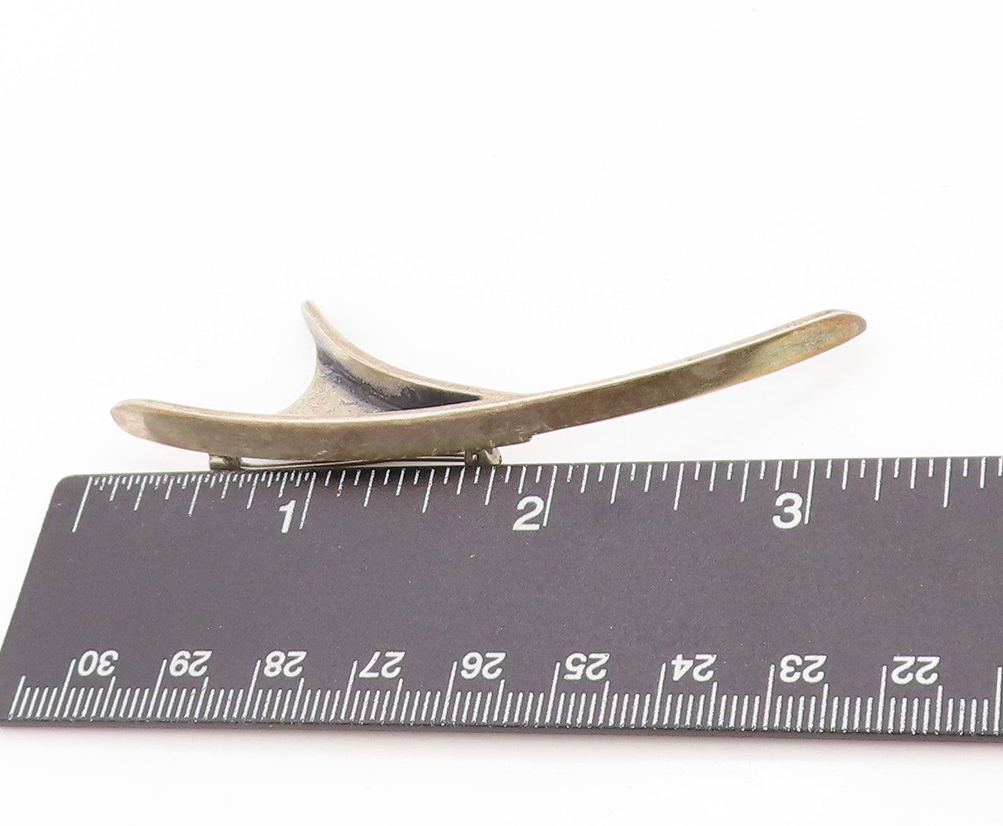 925 Sterling Silver Vintage Brooch ARTE Modernist Seagull Bird Wing   BP11770