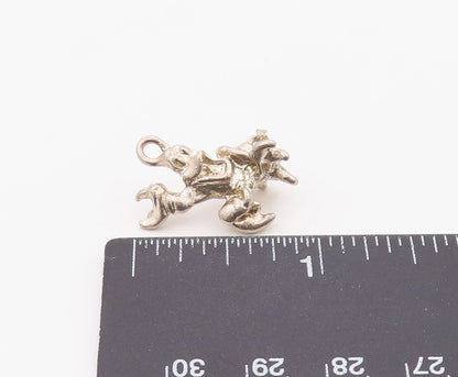 925 Sterling Silver Vintage Pendant Figural Disney Character Charm  PT26308