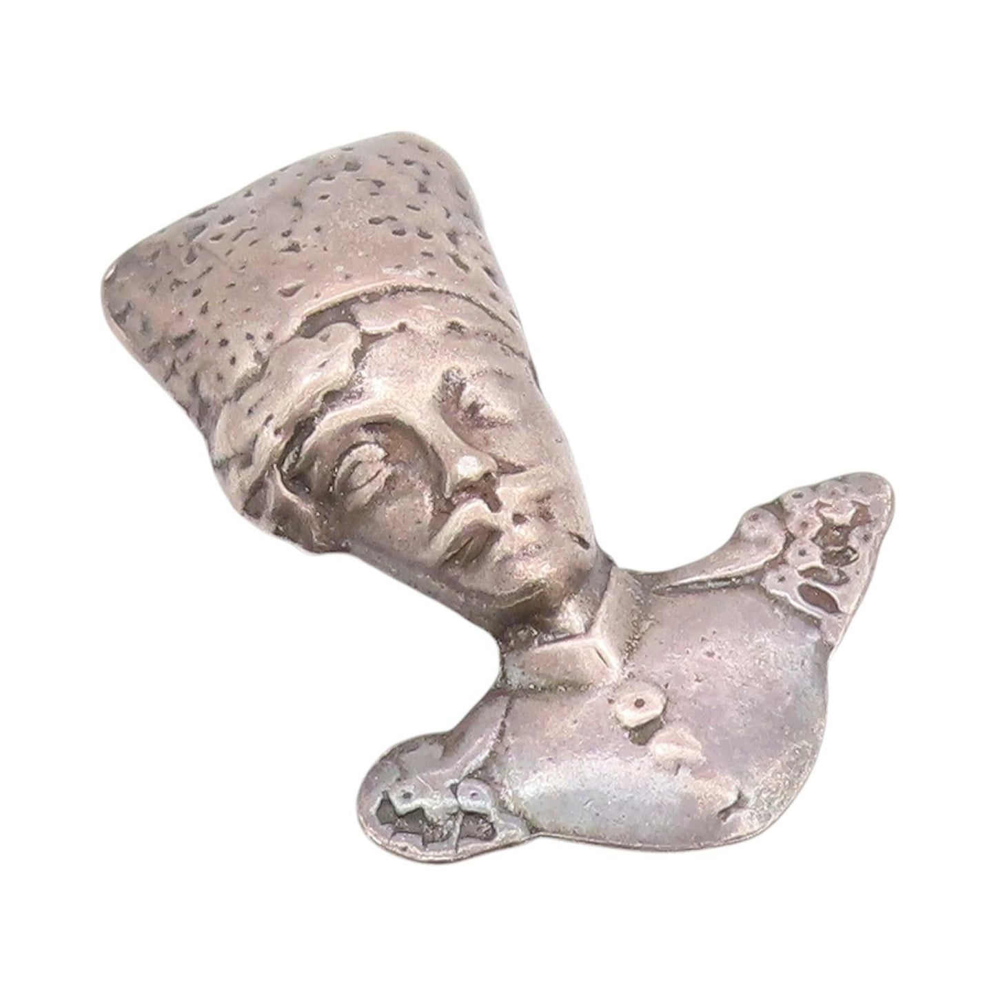 925 Sterling Silver Vintage Brooch Antique Royal Czar Figure  BP12533