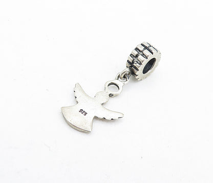 IBB 925 Sterling Silver  Vintage Petite Dangling Angel Drop Pendant  PT5251