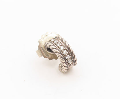 925 Sterling Silver Vintage Earrings DAVID YURMAN Gemstone Single Lot  EG14305