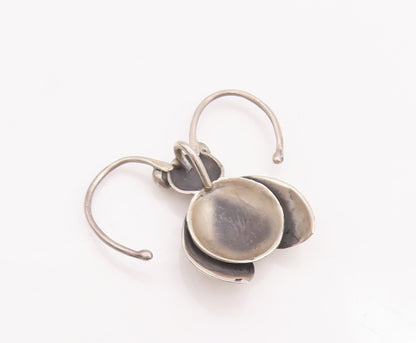 925 Sterling Silver Vintage Pendant 3D Solid Cutout House Fly  PT23229