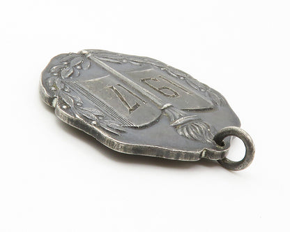 925 Silver  Vintage Antique 1917 Young Judean Convention Pendant  PT11227