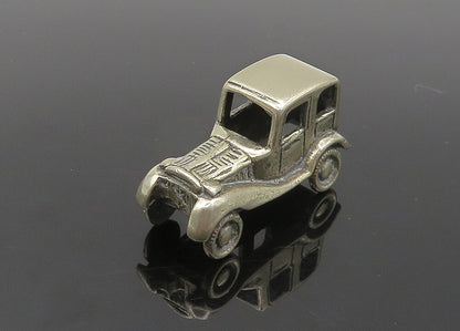 925 Sterling Silver  Vintage Dark Tone Old Fashioned Car Trinket  TR2805