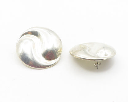 VIVACE MEXICO 925 Sterling Silver  Vintage Round Swirl Drop Earrings  EG5953