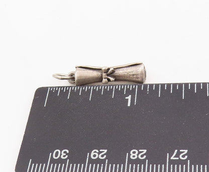 925 Sterling Silver Vintage Pendant JAMES AVERY Graduation Diploma Charm PT25203